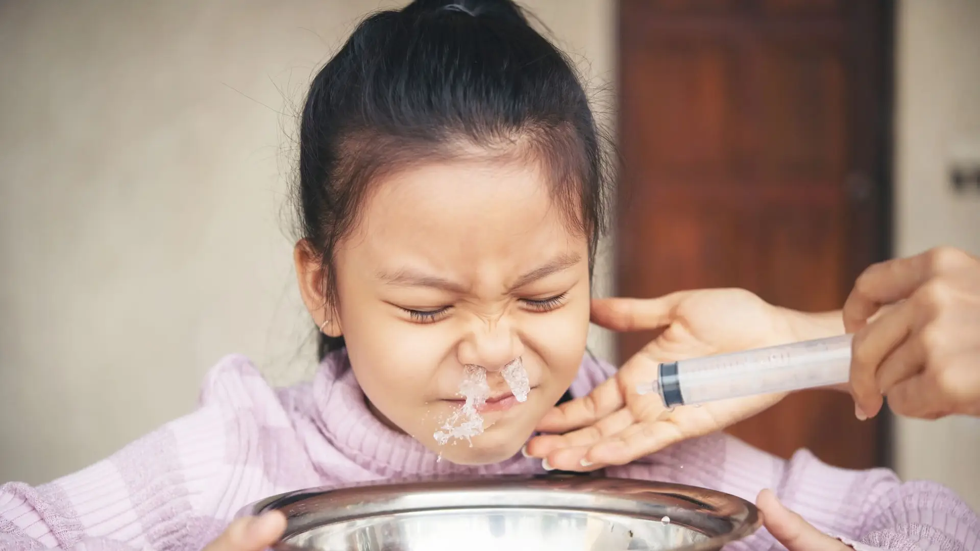 soro caseiro para lavagem nasal